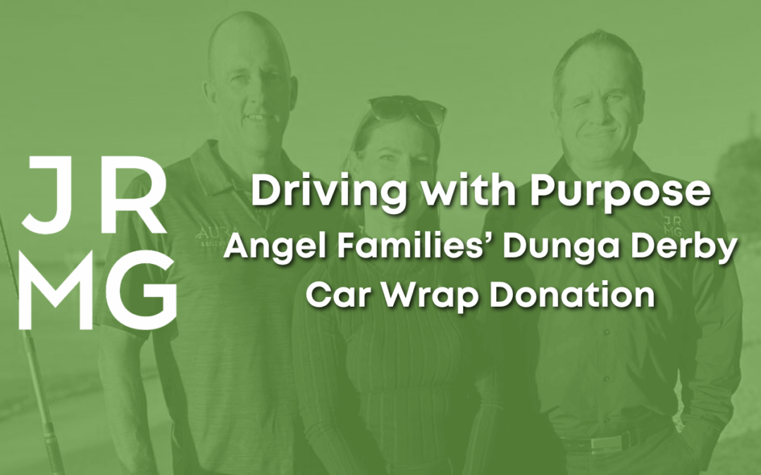 Driving with Purpose: Why We Donated a $5,000 Car Wrap to Angel Families’ Dunga Derby Entry